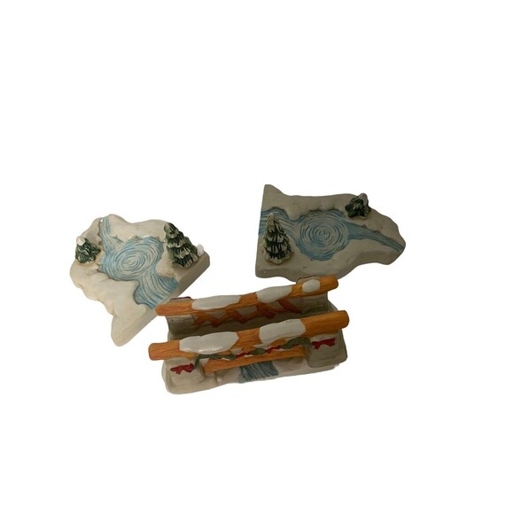 1991 Skater's Pond House of Lloyd Christmas Around the World #541750 Vintage - Picture 2 of 14